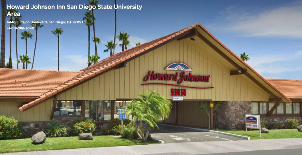 Howard Johnson University Inn - Sdsu - San Diego State University Ngoại thất bức ảnh